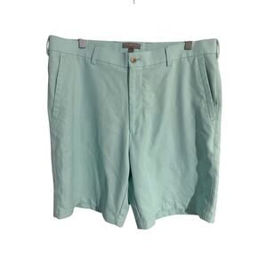 Peter Millar wicking shorts men’s size 36 blue golf casual preppy
